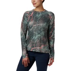 imageColumbia Womens Super Tidal Tee Long SleeveTiki Pink Mako Print