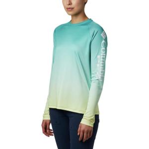 imageColumbia Womens Super Tidal Tee Long SleeveWaterfall Gradient