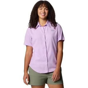 imageColumbia Womens Tamiami II Plus Size Short Sleeve ShirtHydrangea