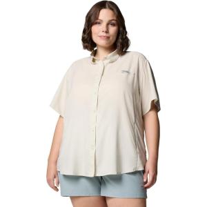 imageColumbia Womens Tamiami II Plus Size Short Sleeve ShirtStone