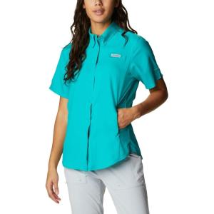 imageColumbia Womens Tamiami II Plus Size Short Sleeve ShirtTropic Water