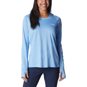 imageColumbia Womens Tidal Tee HoodieAgateSatin Pink Logo