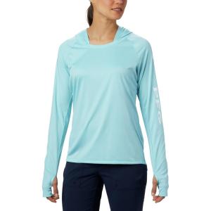 imageColumbia Womens Tidal Tee HoodieClear BlueWhite Logo