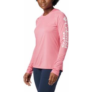 imageColumbia Womens Tidal Tee HoodieLollipopWhite Logo