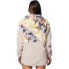 imageColumbia Womens PFG Open Water Hooded FleeceCrushed ClaySpring Yellow Aura