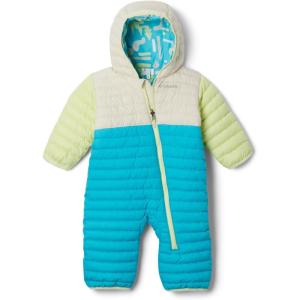 imageColumbia babyboys Powder Lite Ii Reversible BuntingGeyserChalkSpring Yellow
