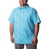 imageColumbia Mens Super Slack Tide Camp Shirt Short SleeveAtoll Kona Print