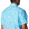 imageColumbia Mens Super Slack Tide Camp Shirt Short SleeveAtoll Kona Print