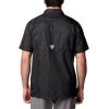 imageColumbia Mens Super Slack Tide Camp Shirt Short SleeveBlack Casted N Blasted