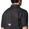 imageColumbia Mens Super Slack Tide Camp Shirt Short SleeveBlack Casted N Blasted