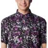 imageColumbia Mens Super Slack Tide Camp Shirt Short SleeveBlack Kona Kraze Print