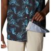 imageColumbia Mens Super Slack Tide Camp Shirt Short SleeveBlack Sails Away Print