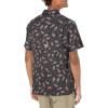 imageColumbia Mens Super Slack Tide Camp Shirt Short SleeveBlack Tribal Fish Print