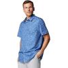 imageColumbia Mens Super Slack Tide Camp Shirt Short SleeveBluebell Deepdivers