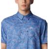 imageColumbia Mens Super Slack Tide Camp Shirt Short SleeveBluebell Keye Takeaway
