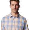 imageColumbia Mens Super Slack Tide Camp Shirt Short SleeveBluebell Ombre Check