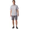 imageColumbia Mens Super Slack Tide Camp Shirt Short SleeveBluebell Ombre Check