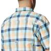 imageColumbia Mens Super Slack Tide Camp Shirt Short SleeveBright Nectar Multi Gingham