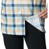 imageColumbia Mens Super Slack Tide Camp Shirt Short SleeveBright Nectar Multi Gingham