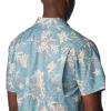 imageColumbia Mens Super Slack Tide Camp Shirt Short SleeveCanyon Blue Palmeria