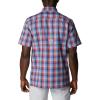imageColumbia Mens Super Slack Tide Camp Shirt Short SleeveCarbon Mid Gingham