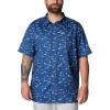 imageColumbia Mens Super Slack Tide Camp Shirt Short SleeveCarbon Tailfins Print