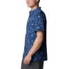 imageColumbia Mens Super Slack Tide Camp Shirt Short SleeveCarbon Tailfins Print