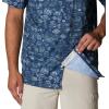 imageColumbia Mens Super Slack Tide Camp Shirt Short SleeveCarbon Tye Dye Print
