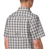 imageColumbia Mens Super Slack Tide Camp Shirt Short SleeveCity Grey Palaka Plaid