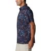 imageColumbia Mens Super Slack Tide Camp Shirt Short SleeveCollegiate Navy Tye Dye Print