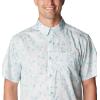 imageColumbia Mens Super Slack Tide Camp Shirt Short SleeveCool Grey Flytime