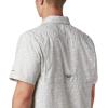 imageColumbia Mens Super Slack Tide Camp Shirt Short SleeveCool Grey Gamefish Print