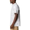 imageColumbia Mens Super Slack Tide Camp Shirt Short SleeveCool Grey Hula Fish Print