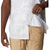 imageColumbia Mens Super Slack Tide Camp Shirt Short SleeveCool Grey Hula Fish Print