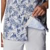 imageColumbia Mens Super Slack Tide Camp Shirt Short SleeveCool Grey Pfg Origins Print