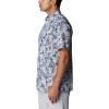 imageColumbia Mens Super Slack Tide Camp Shirt Short SleeveCool Grey Pfg Origins Print