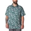 imageColumbia Mens Super Slack Tide Camp Shirt Short SleeveDark Ivy Kona Kalikimaka Print