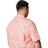 imageColumbia Mens Super Slack Tide Camp Shirt Short SleeveFaded Peach Tunado Tonal