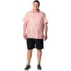 imageColumbia Mens Super Slack Tide Camp Shirt Short SleeveFaded Peach Tunado Tonal