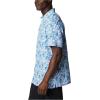 imageColumbia Mens Super Slack Tide Camp Shirt Short SleeveGulf Stream Block Party