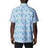 imageColumbia Mens Super Slack Tide Camp Shirt Short SleeveGulf Stream Block Party