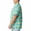 imageColumbia Mens Super Slack Tide Camp Shirt Short SleeveGulf Stream Multi Gingham