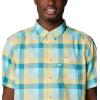 imageColumbia Mens Super Slack Tide Camp Shirt Short SleeveGulf Stream Multi Gingham