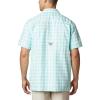 imageColumbia Mens Super Slack Tide Camp Shirt Short SleeveGulf Stream Palaka Plaid