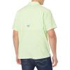 imageColumbia Mens Super Slack Tide Camp Shirt Short SleeveJade Lime Gamefish Print