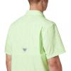 imageColumbia Mens Super Slack Tide Camp Shirt Short SleeveJade Lime Gamefish Print