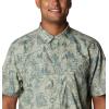 imageColumbia Mens Super Slack Tide Camp Shirt Short SleeveMetal Pfg Origins Print