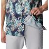 imageColumbia Mens Super Slack Tide Camp Shirt Short SleeveMint Cay Tunatropic Print