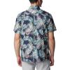 imageColumbia Mens Super Slack Tide Camp Shirt Short SleeveMint Cay Tunatropic Print