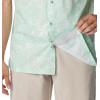 imageColumbia Mens Super Slack Tide Camp Shirt Short SleeveNew Mint Kona Kraze